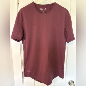 BYLT Basics Drop-Cut LUX Short-Sleeve Shirt Mens Size Large